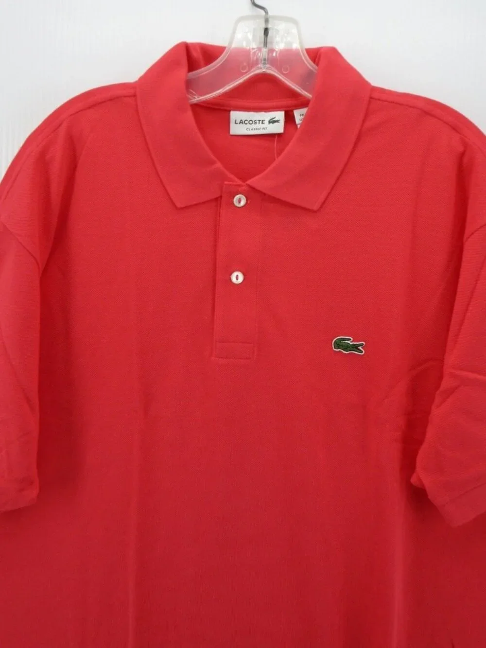 Lacoste Polo Shirt XXXL Pullover Classic Fit Crocodile Preppy Cotton NEW